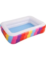 2-RODINNÁ ZAHRNUTÁ 2-KRUHOVÁ ZAHRNUTÁ KOUPELNA Rainbow 195x140x47 cm 51470