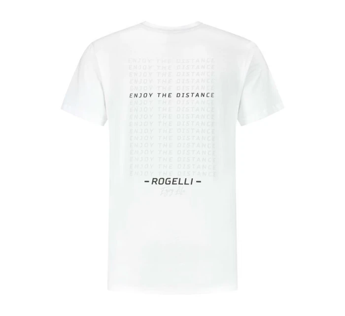 Rogelli pánské tričko LOGO bílé L
