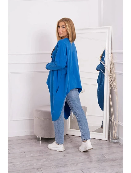 Oversize halenka s potiskem model 18749132 - K-Fashion