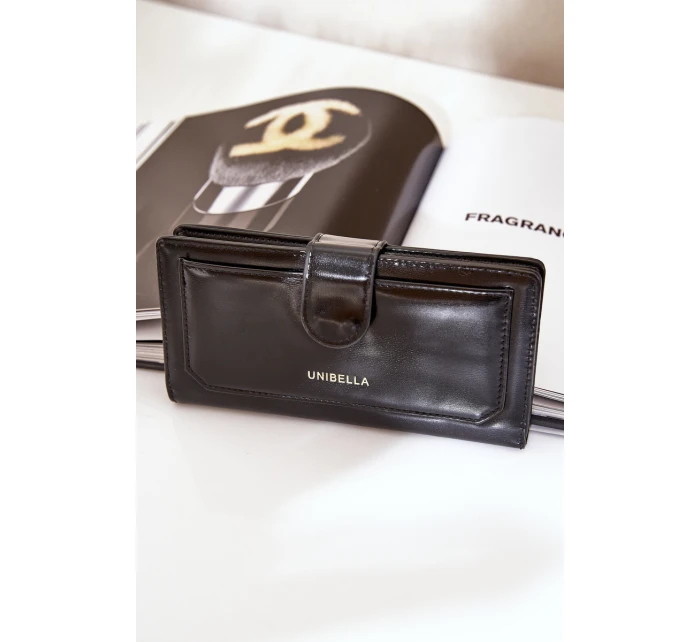 Dámská Peněženka Z Eko Kůže Černá Kalinessa