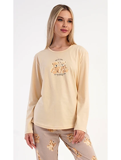 Dámské pyžamo dlouhé model 22406071 - Vienetta