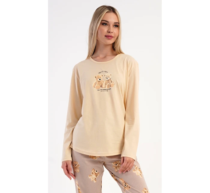 Dámské pyžamo dlouhé Monika