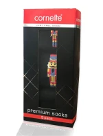 Vánoční ponožky Cornette Premium A48 A'3 39-47