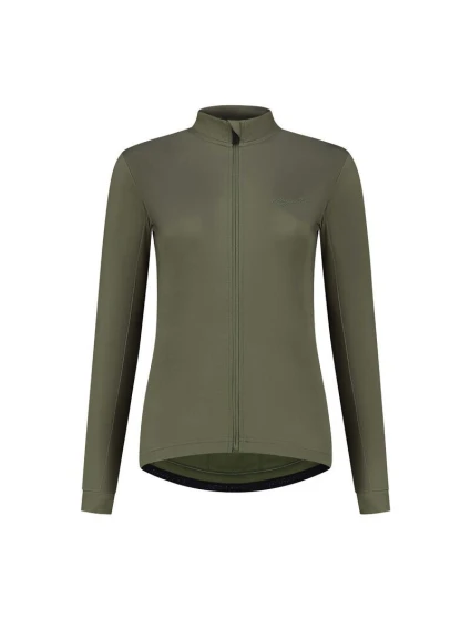 Rogelli dámský dres s dlouhým rukávem CORE green L