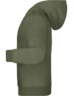 JN Dětská mikina s kapucí 02. olive model 22414036 - Daiber