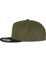 Flexfit 6007/6007T 5 panelová Snapback kšiltovka 55.6007 olive/black Flexfit 6007/6007T 5 panelová Snapback kšiltovka 55.6007 olive/black