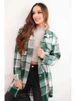 Dámská kostkovaná košile zelená