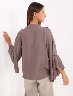 Koszula MI KS model 21717688 ciemny bezowy - FPrice