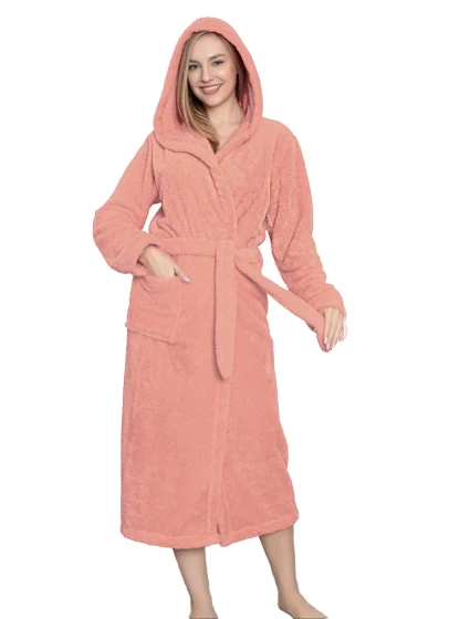 Dámský župan sv. růžová model 19034484 - Cocoon Secret Dámský župan sv. růžová model 19034484 - Cocoon Secret