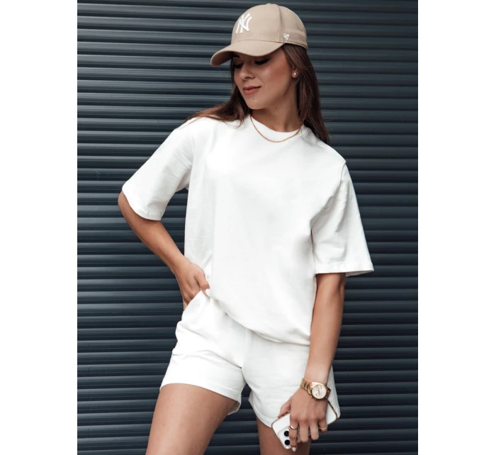 SWAN ecru dámské tričko FashionStreet RY2538