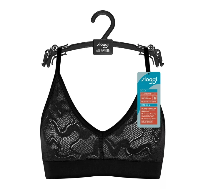 Dámská podprsenka Sloggi GO Allround Lace Bralette černá Dámská podprsenka Sloggi GO Allround Lace Bralette černá
