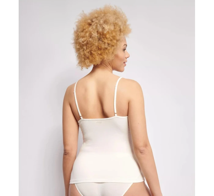 Dámské tílko EVER Ease Spaghetti Shirt - WHITE - bílé 00GZ - SLOGGI Dámské tílko EVER Ease Spaghetti Shirt - WHITE - bílé 00GZ - SLOGGI