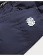 ZIMOWA KURTKA DAMSKA Z KAPTUREM GRANATOWA model 21244868 - LHD