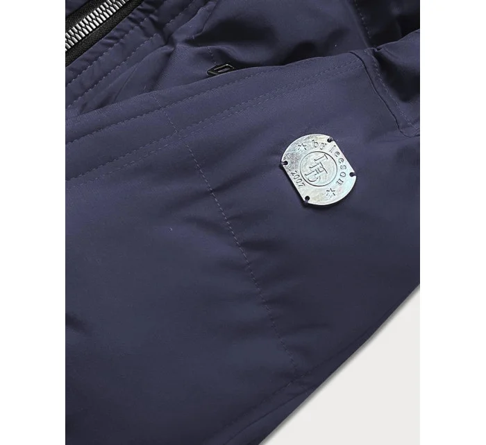 ZIMOWA KURTKA DAMSKA Z KAPTUREM GRANATOWA model 21244868 - LHD