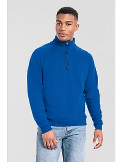 Iconic Premium Zip Neck Sweat Těžká mikina s 1/4 zipem model 22459641 royal blue - Fruit of the Loom