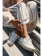 Dámské Tenisky S Pletením model 21694029 Bílé - Lee Cooper Dámské Tenisky S Pletením model 21694029 Bílé - Lee Cooper