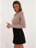 Jumper AT SW model 20503866 tmavě lila - FPrice Jumper AT SW model 20503866 tmavě lila - FPrice