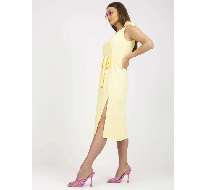 Šaty WN SK 1211.58 světle žlutá