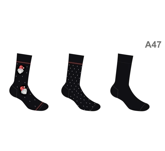 Pánské ponožky A47 (trojbalení) - Cornette Pánské ponožky A47 (trojbalení) - Cornette