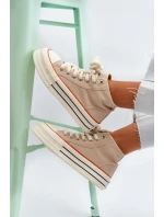 Dámské Tenisky na platformě Béžové Aineri Dámské Tenisky na platformě Béžové Aineri