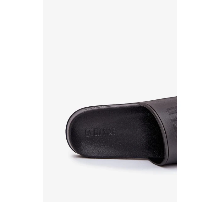 Pánské lehké pěnové pantofle Big Star – černé Pánské lehké pěnové pantofle Big Star – černé