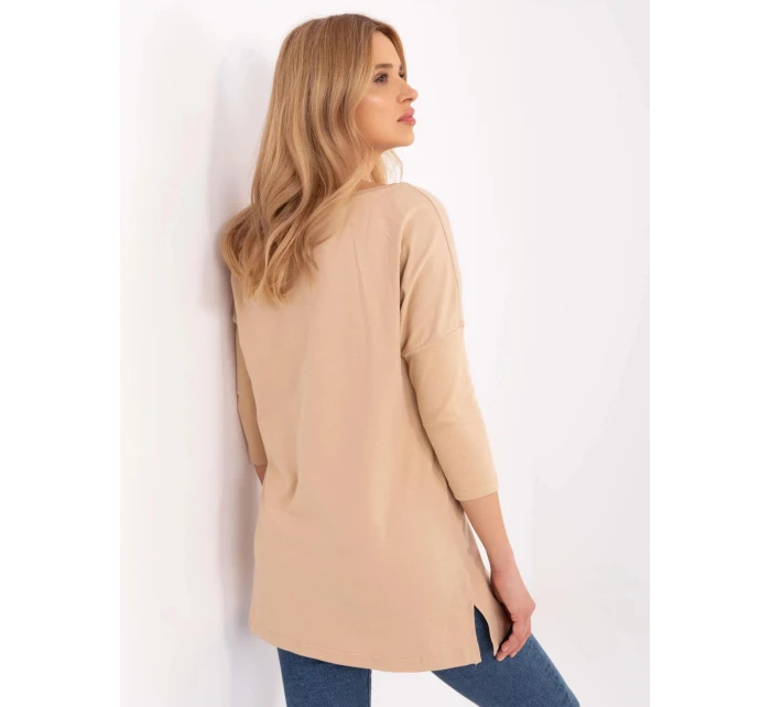 Dámská halenka CLM BZ 0052.37 béžová - Calimera Dámská halenka CLM BZ 0052.37 béžová - Calimera