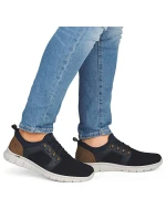 Pánská sportovní pohodlná tmavě modrá obuv Rieker B7796-14