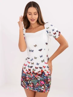 Šaty LK SK  bílá model 18394099 - FPrice