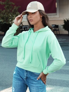 TRENDHOOD dámská mikina s kapucí měděná FashionStreet BY1333