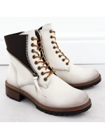 Dámské boty bagger beige Vinceza 26-58559 dámské