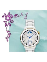 Dámské chytré hodinky Rubicon RNCF02-1 Silver + Black Silicone Strap Dámské chytré hodinky Rubicon RNCF02-1 Silver + Black Silicone Strap