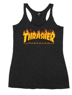 Girl Flame Logo  dámské tričko černá model 21927376