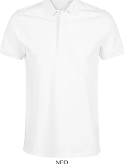 Men Pánské piqué polo  white model 22500552 - NEOBLU