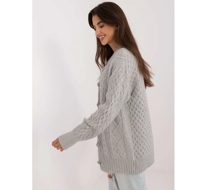 Sweter AT SW model 20470404 szary - FPrice