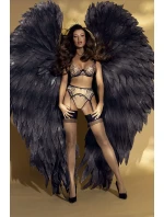 Podprsenka V-10801 béžovo-černá - Axami