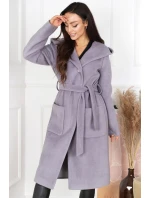Dámský kabát Azalia Šedá - Merce