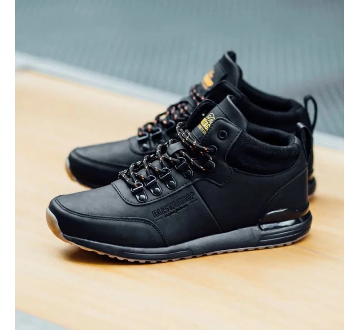 Pánské kotníkové boty Jogger MRM4A Černá - Bustagrip Pánské kotníkové boty Jogger MRM4A Černá - Bustagrip