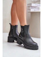 Boty na podpatku model 202816 Step in style Boty na podpatku model 202816 Step in style