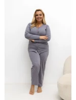 ~Piżama Plus Size model 221198 Forever Pink