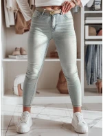 Dámské skinny džíny SKINNIUP světle modré FashionStreet UY2324