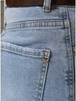 Dámské džíny balonového střihu s páskem FashionStreet UY2881