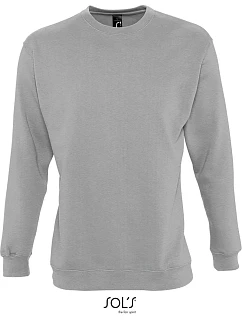 SOL'S New Supreme Unisex mikina model 22535387 grey melange