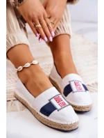 Dámské espadrilky Big Star bílá a tmavě modrá model 21580397 - Big Star Shoes