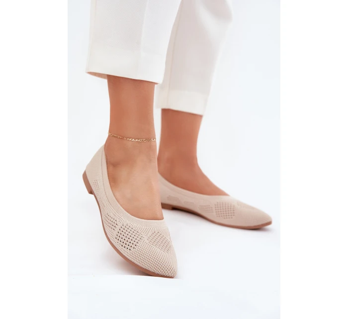 Dámské Baletky Béžové model 21702982 - Boto