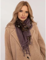 Szalik AT SZ model 20692206 ciemny fioletowy - FPrice