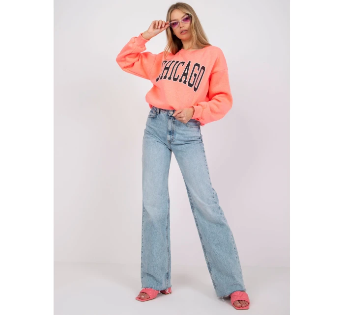 Mikina EM BL 617 C.29X fluo růžová