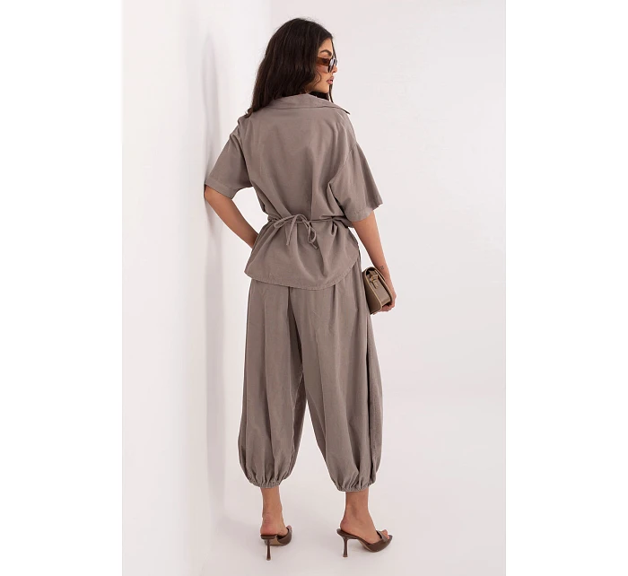 Kordové kalhoty model 226227 Italy Moda