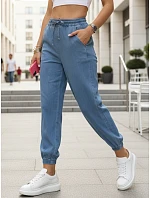 Dámské džínové tepláky modré FashionStreet UY2990