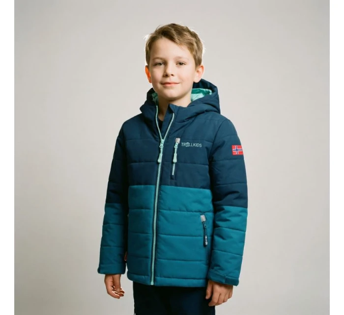 Zimní bunda pro Kids Snow Jacket XT zateplená modrá model 21367229 - Trollkids Zimní bunda pro Kids Snow Jacket XT zateplená modrá model 21367229 - Trollkids