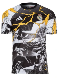Adidas Real Madrid Marvel Avengers předzápasové tričko JZ9018